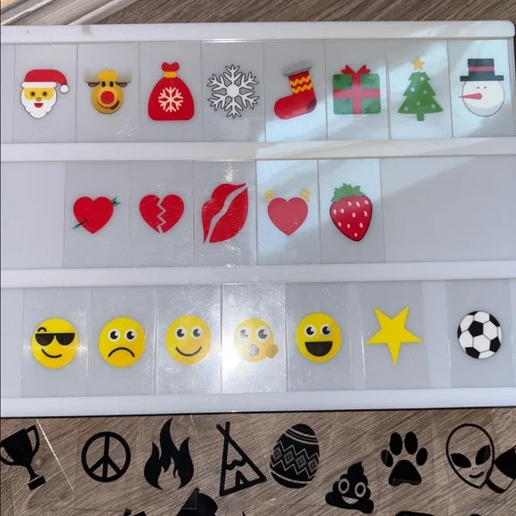 Light Up Message Board with Letters - Picture 10 of 16